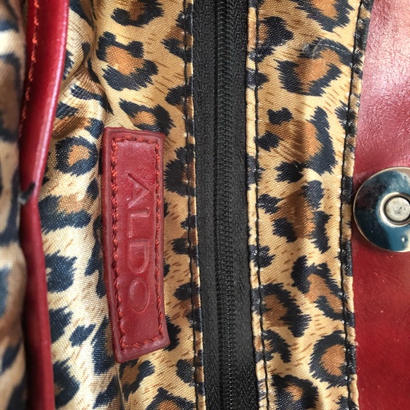 🌟 Host pick💥Aldo red hand bag - Picture 3 of 5
